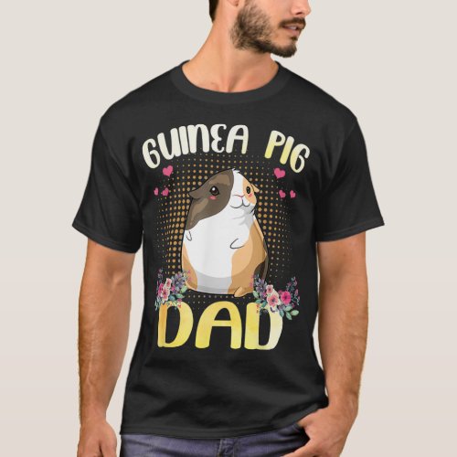 Guinea Pig Dad  Cavy Guinea Pig Fathers Day Gift M T_Shirt