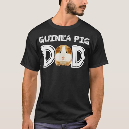Guinea Pig Dad Costume Clothing Cavy Accessories G T_Shirt