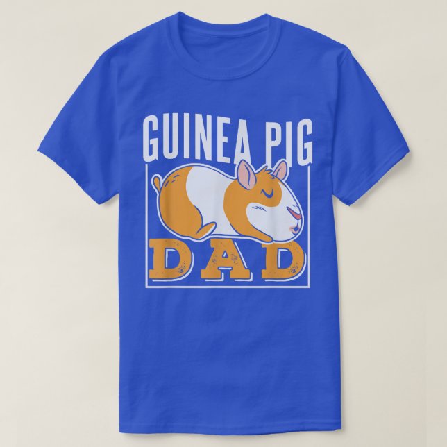 Guinea Pig Dad Lover Pet Cute Animal T-Shirt (Design Front)