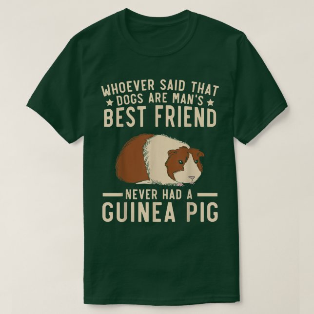 Guinea Pig Dad Mom Rodent Pet Lover Wheek Wheek Ca T-Shirt (Design Front)