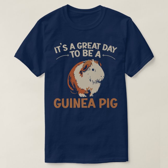 Guinea Pig Dad Mom Rodent Pet Lover Wheek Wheek Ca T-Shirt (Design Front)