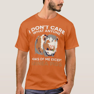 Guinea Pig Dad Mom Rodent Pet Lover Wheek Wheek Ca T-Shirt
