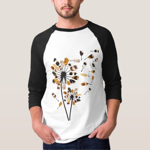 Guinea Pig Dandelion T_Shirt