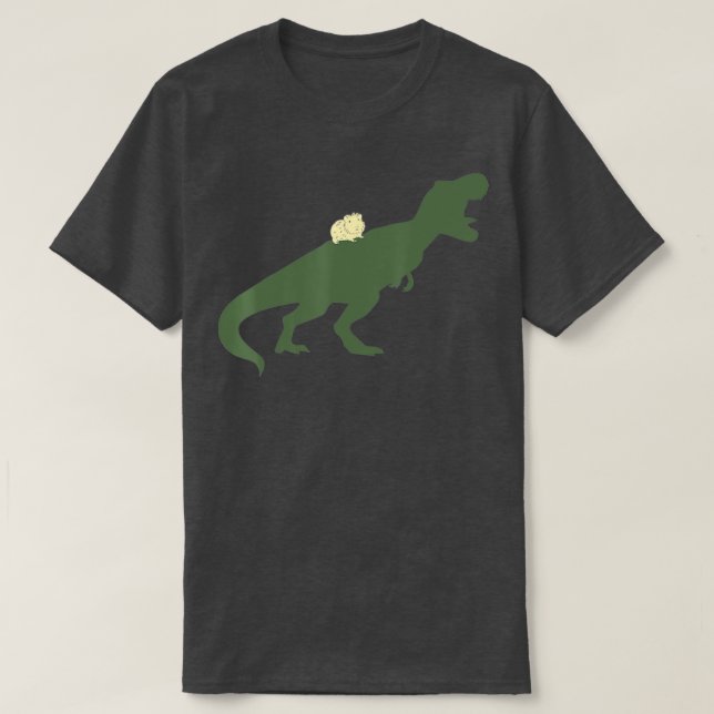 Guinea Pig Dinosaur T-Rex Guinea Pig  - 1  T-Shirt (Design Front)