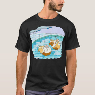 Guinea pig diving platform diving board swimming T-Shirt