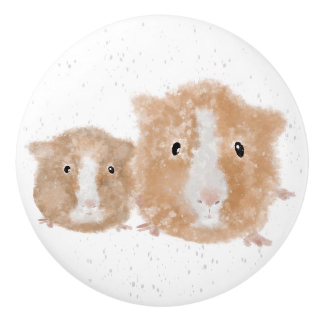Guinea Pig Door Knob (Front)