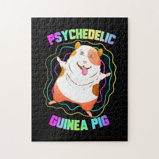 Guinea Pig EDM Party Jigsaw Puzzle (Vertical)