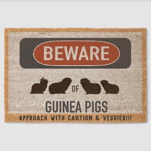 Guinea Pig Fiber Doormat