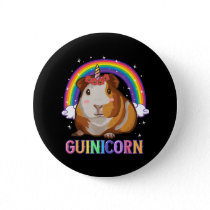 Guinea Pig For Girls Guinea Pig Unicorn Button