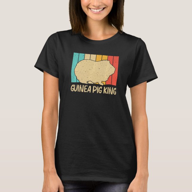 Guinea Pig For Men Dad Potato Pet  Fluffy T-Shirt (Front)