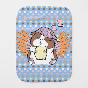 Guinea Pig Funny Elegant The Guinea Pig Lover Baby Burp Cloth
