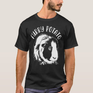 Guinea Pig Furry Potato Retro Guinea Pig Pet Owne T-Shirt
