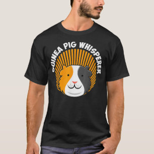 Guinea Pig Gift Funny Guinea Pig Whisperer T-Shirt