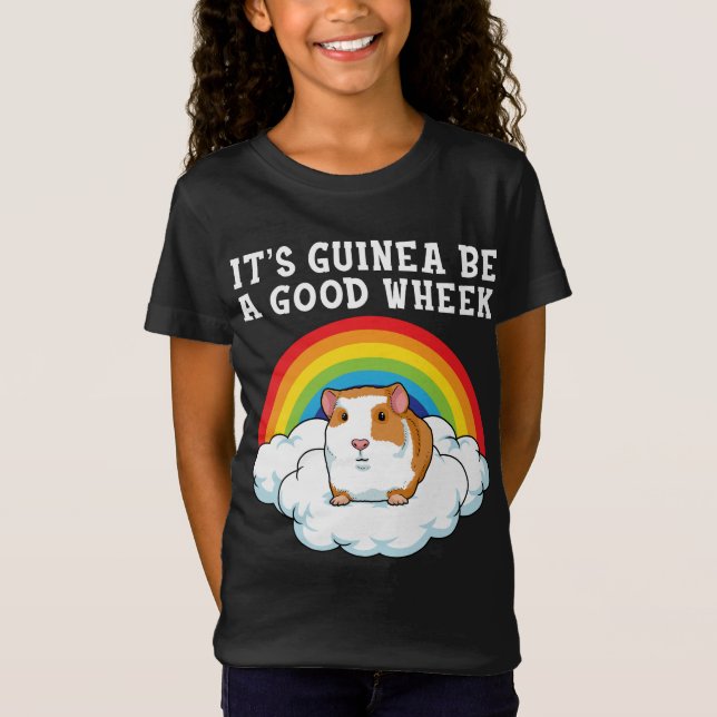 Guinea Pig Gift Women Wheek Guinea Pig T-Shirt (Front)