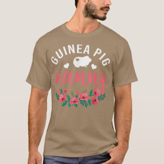 Guinea Pig Grandma Pet Gifts Womens Nanny Lover Ch T-Shirt