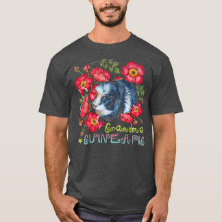 Guinea Pig Grandma Pet Owner Woman T-Shirt