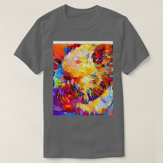 Guinea Pig Graphic 6  T-Shirt (Design Front)