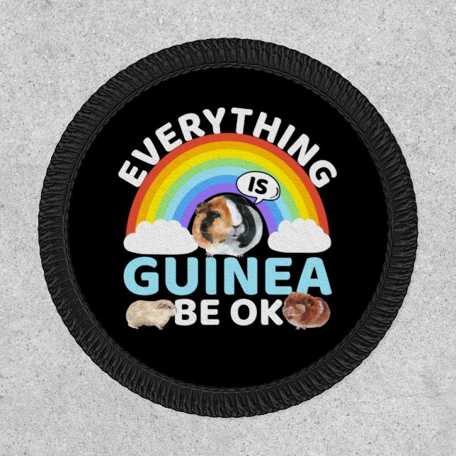 Guinea Pig - Guinea Be OK, Encouragement Patch (Front)