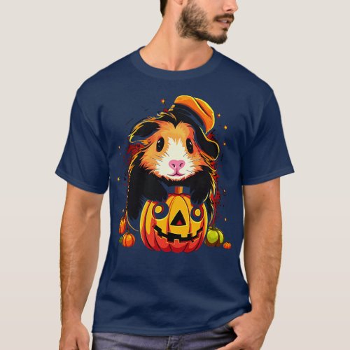 Guinea Pig Halloween T_Shirt