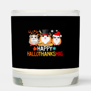 Guinea Pig Halloween Thanksgiving Christmas Scented Candle