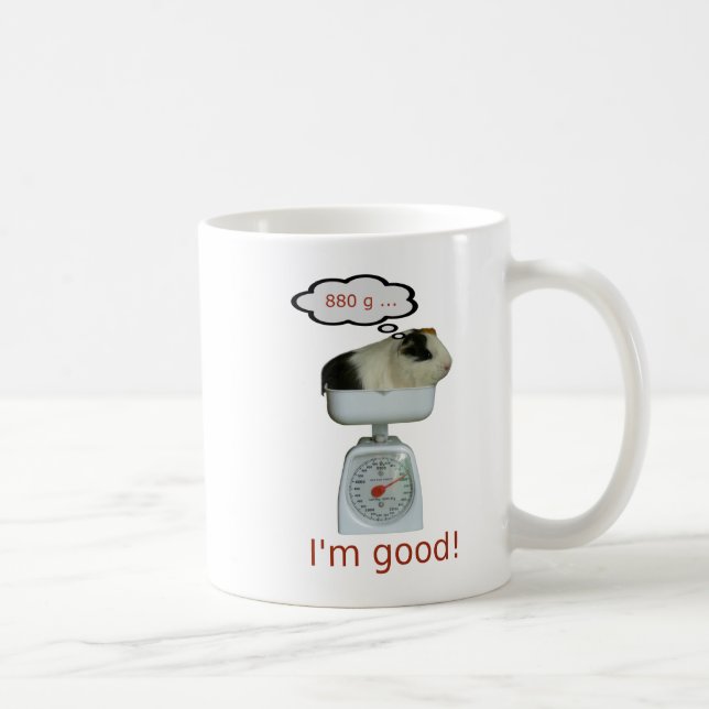 Guinea Pig Health Coffee Mug (Right)