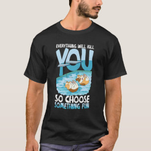 Guinea Pig High Diving Swimming T-Shirt