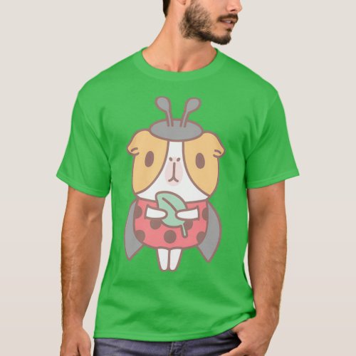 Guinea pig in Ladybug Costume  T_Shirt