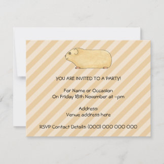 Guinea Pig. Invitation