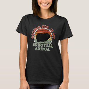 Guinea Pig Is My Spiritual Animal Funny Animal Lo T-Shirt