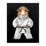 Guinea Pig Karate Acrylic Print Guinea Pig Karate Acrylic Print