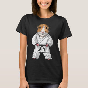 Guinea Pig Karate Ninja Jiu-jitsu Taekwondo Martia T-Shirt