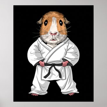 Guinea Pig Karate Poster