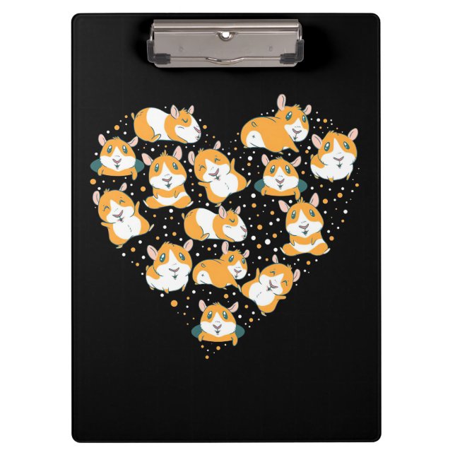 Guinea Pig Love Clipboard (Front)