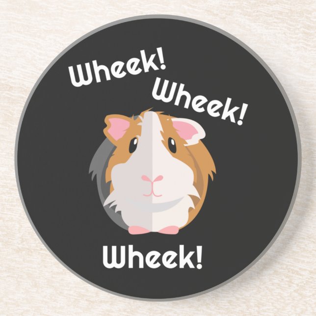 Guinea Pig Love Coaster (Front)