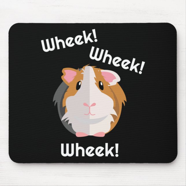 Guinea Pig Love Mouse Pad (Front)