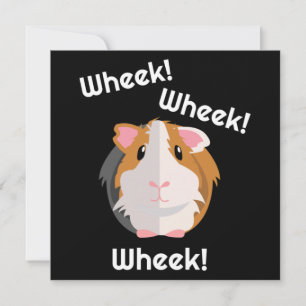 Guinea Pig Love Note Card
