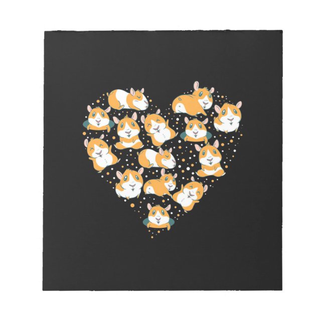 Guinea Pig Love Notepad (Front)