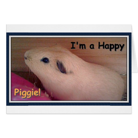 Guinea Pig Lover Cards (Front Horizontal)