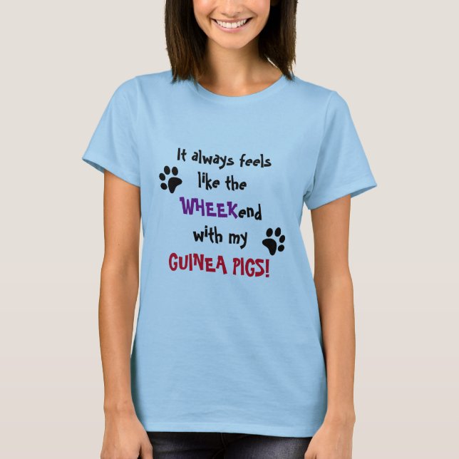 Guinea Pig Lover Shirt (Front)