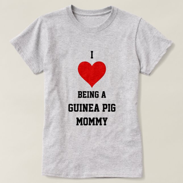 Guinea Pig Lover Shirt (Design Front)