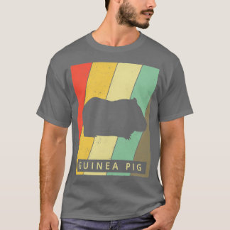 Guinea Pig Lover Vintage Retro Animal (2) T-Shirt