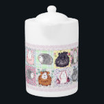 Guinea Pig Lover's Teapot<br><div class="desc">Sit and get uber relaxed and enjoy a spot of your favorite tea.. all while lovin' on your snuggle-buddy, piggie pal/s. You won't find THIS teapot at your friend's place, in your grandma's china cabinet, or on Amazon! But hey, anyone who loves guinea pigs is worthy of a teapot fit...</div>