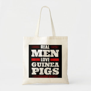 Guinea Pig Men Love Rodent Pet Fuzzy Fury Cavy Gi Tote Bag