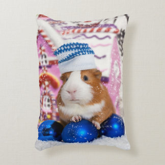 Guinea Pig |Merry Christmas Guinea Pig Gift Lovers Accent Pillow