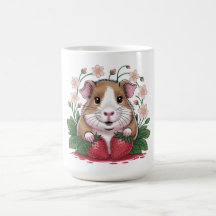 Guinea Pig Mischief Mug at Strawberry Patch