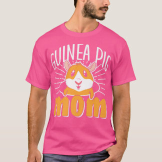Guinea Pig Mom Animal Cute Lover Pet Premium T-Shirt