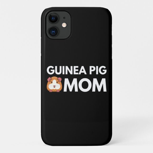 Guinea Pig Mom Case-Mate iPhone Case (Back)
