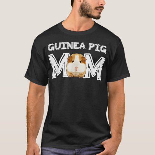 Guinea Pig Mom Costume Clothing Cavy Accessories G T_Shirt