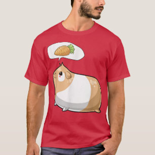 Guinea Pig Mom Dad Funny Piggy Lover Design T-Shirt