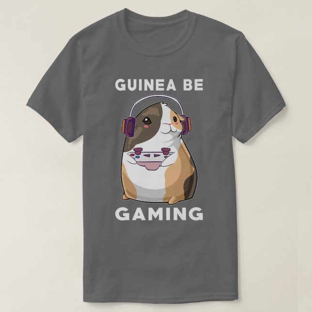 Guinea Pig Mom Dad Funny Piggy Lover Guinea Be Gam T-Shirt (Design Front)
